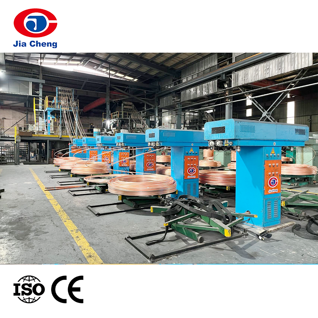 Phương pháp vẽ hướng lên Máy đúc liên tục thanh đồng không có oxy