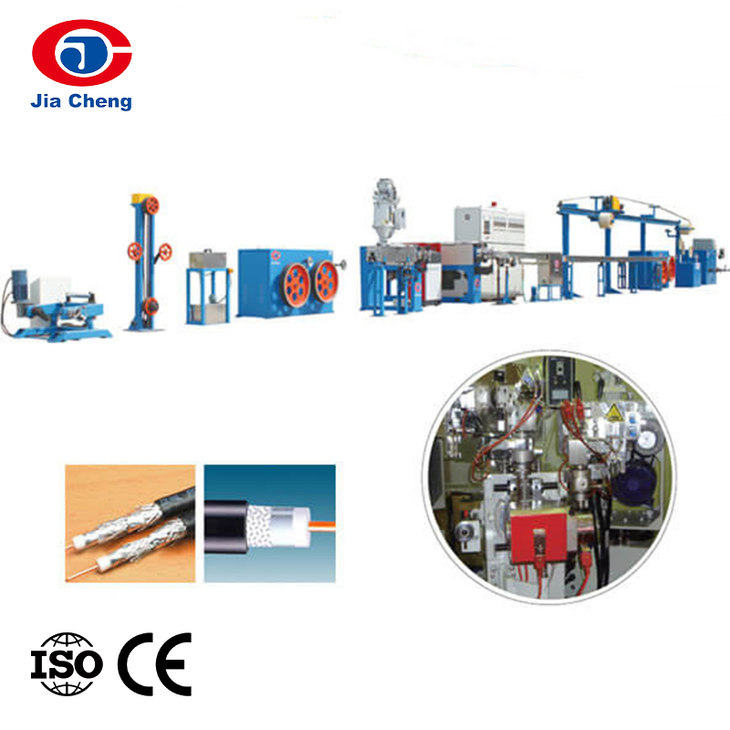 Dây chuyền ép đùn cáp tạo bọt vật lý Dây chuyền ép đùn cáp tạo bọt vật lý